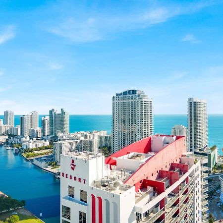 Infinite View With Balcony,Pool Plus Near Beach Hallandale Beach Luaran gambar