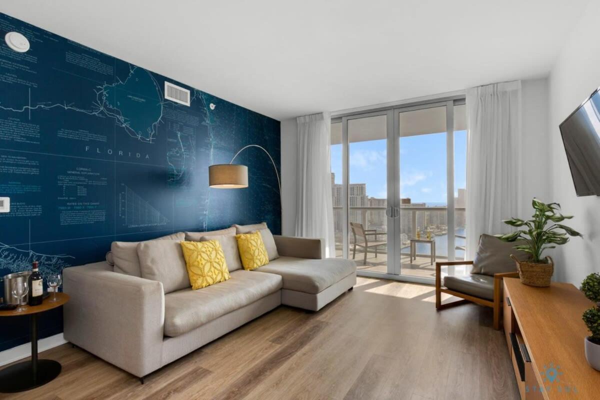 Infinite View With Balcony,Pool Plus Near Beach Hallandale Beach Luaran gambar