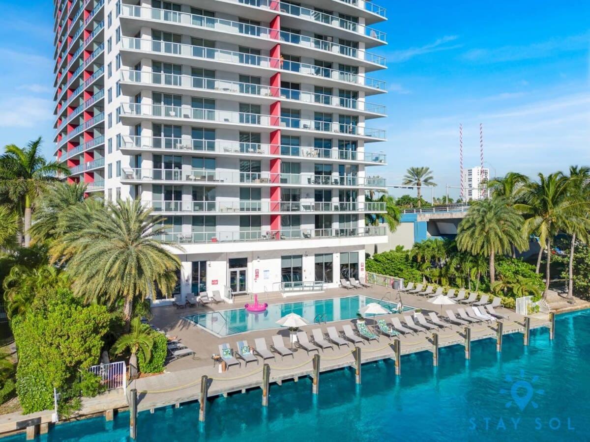 Infinite View With Balcony,Pool Plus Near Beach Hallandale Beach Luaran gambar