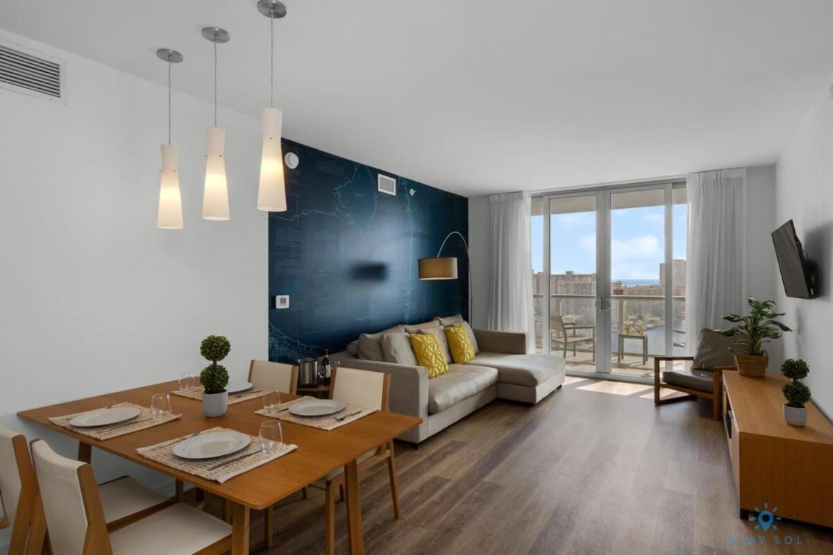 Infinite View With Balcony,Pool Plus Near Beach Hallandale Beach Luaran gambar