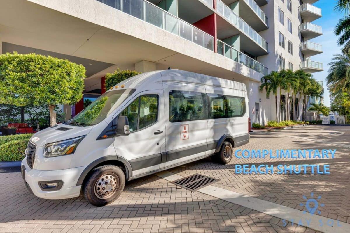Infinite View With Balcony,Pool Plus Near Beach Hallandale Beach Luaran gambar