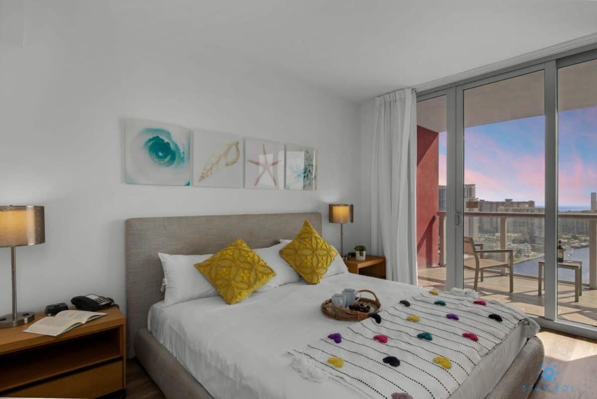 Infinite View With Balcony,Pool Plus Near Beach Hallandale Beach Luaran gambar