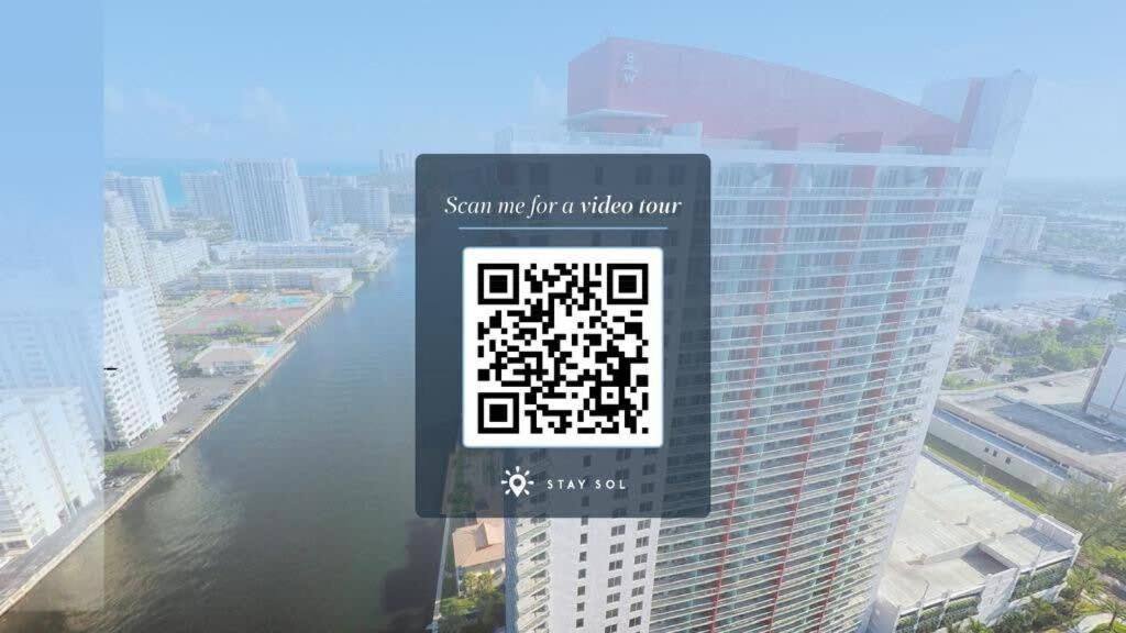 Infinite View With Balcony,Pool Plus Near Beach Hallandale Beach Luaran gambar